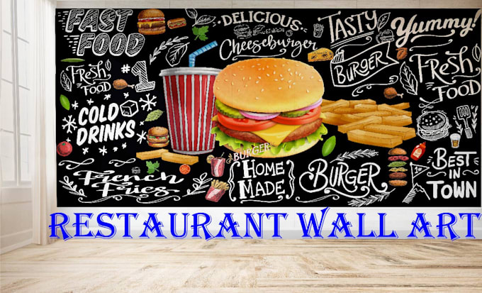 create wall art, mural, decal, graffiti, and doodle wall art