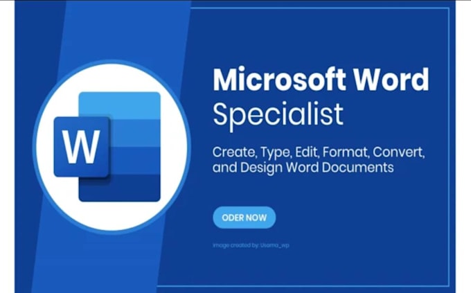 Ms office work, ms word and excel projects by Saraakash818 | Fiverr