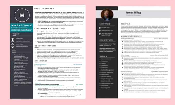 provide executive resume writing, resume design and cover letter service