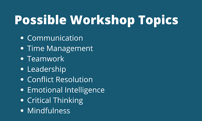 create engaging workshop content