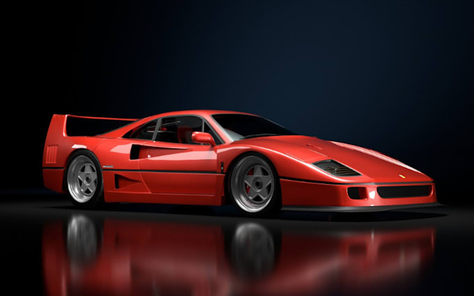 create 3d animation, 3d car model, 3d model, car modeling for games