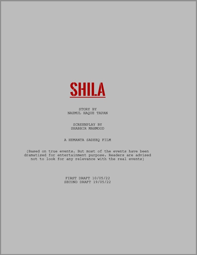 Write scripts for feature films by Mahmoodshabbir | Fiverr