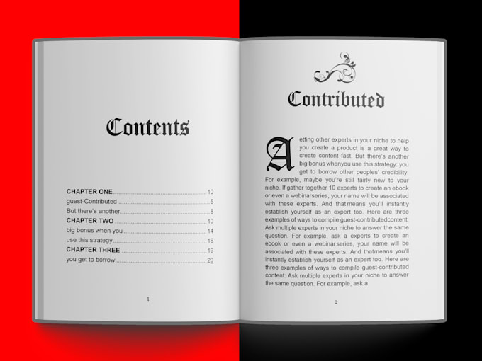 do book formatting and layout design print and ebook