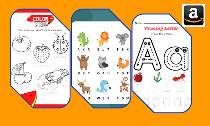 do kids activity book formatting and book layout for KDP amazon