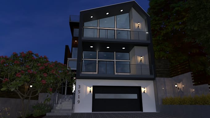 professional 3d home modeling, rendering in sketchup pro