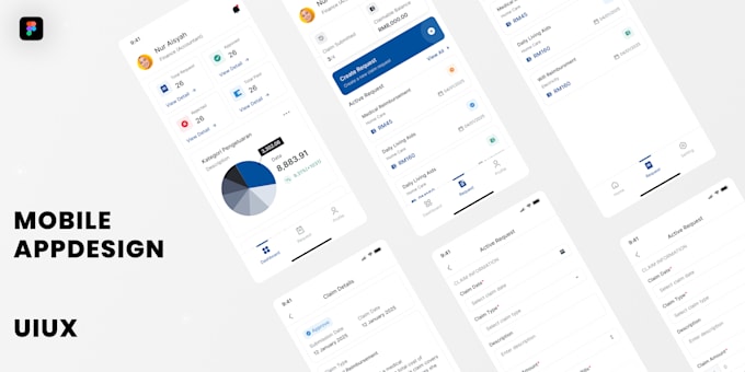 create professional UI UX for your mobile app with figma