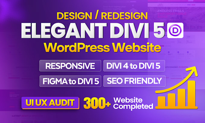 design custom wordpress website with business and lead focused UI UX