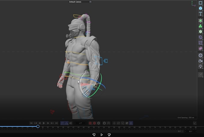 riggingin maya,blender and cinema 4d