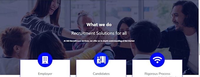 recruitment website , job agency website , job board website