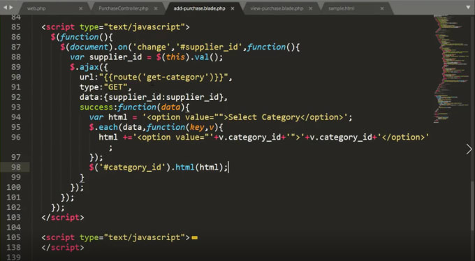 Web development in html, css, bootstrap, php, laravel, ajax by ...