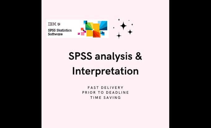 do spss analysis and interpretation on ms word
