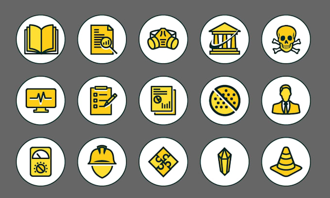 Design custom icon set for app or website by Tragedy_ | Fiverr