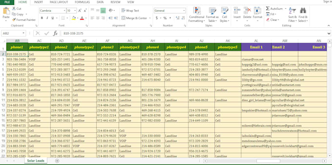 generate fresh solar leads and roofing leads through google map
