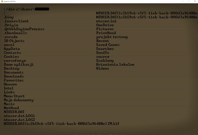 Make pygame game in python by Kiciarozek | Fiverr