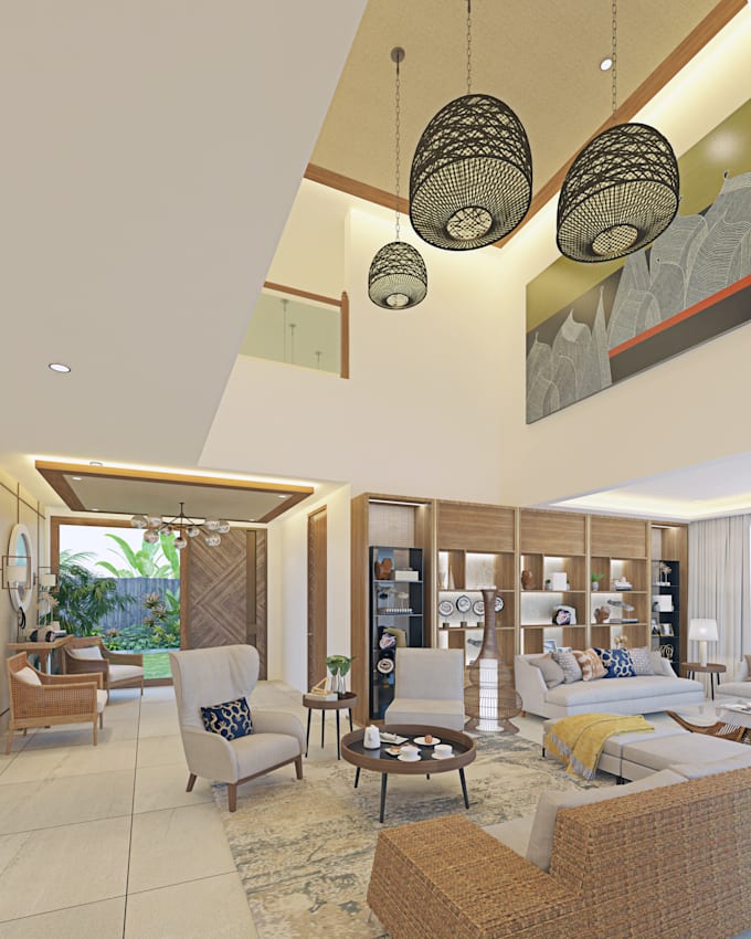 Create photo realistic interior modelling and rendering by Kantukab