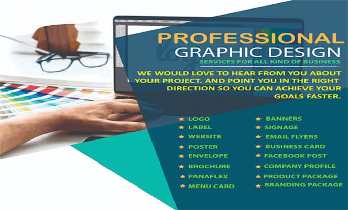 do professional graphic designing ,flyer design, visitor card