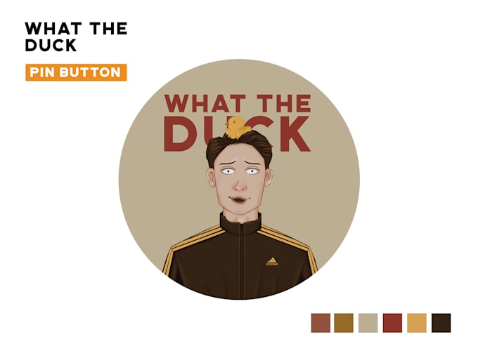 design a custom button pins or enamel pins design