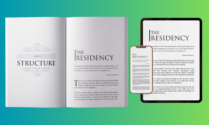 format ebook, paperback and layout design for print book and ebook