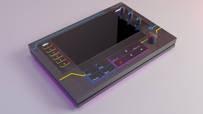 do realistic 3d modeling for any product design