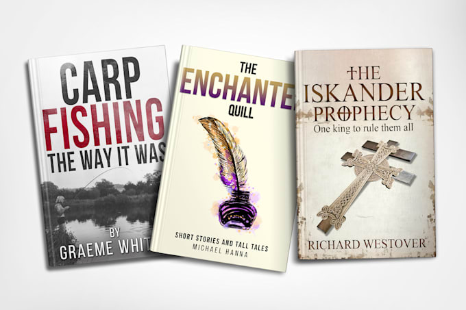 design professional fiction book cover, ebook cover