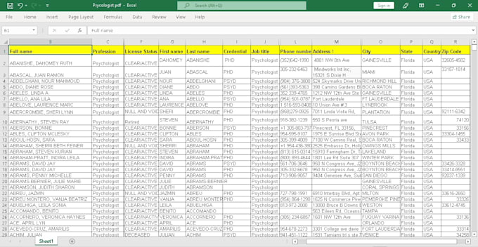 do detailed web research, data mining,  accurate product listing lead generation