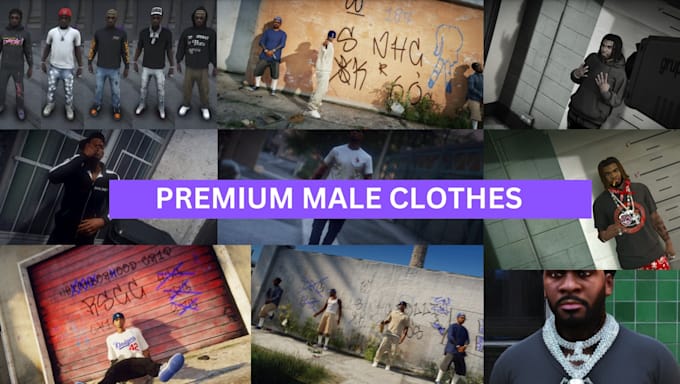 make you a fivem unbranded clothing pack