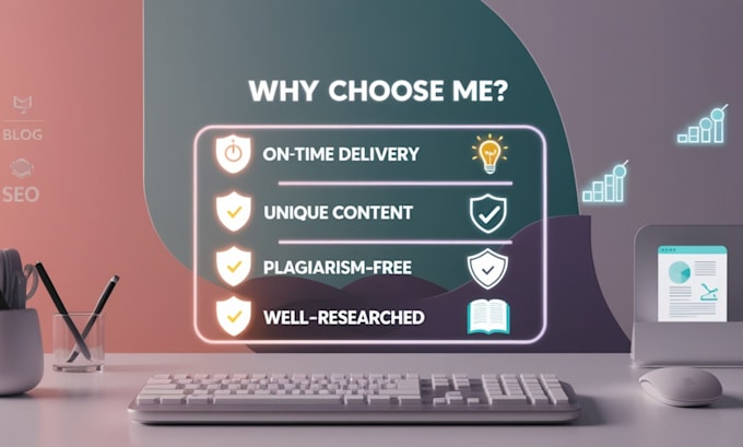 be your SEO article writer or blog post writer