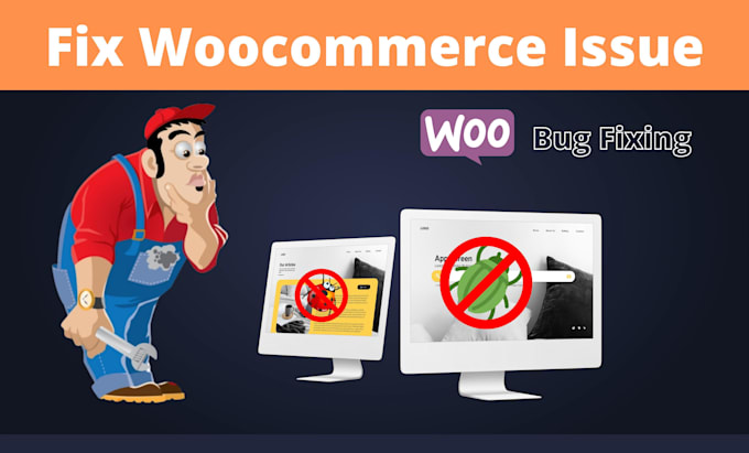 fix any woocommerce issues and ecommerce bug