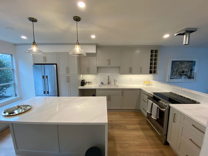 Design your dream kitchen and bathroom by Mkcubedesign Fiverr