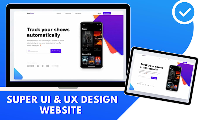 Do beautiful website ui ux design by Yahia_g | Fiverr