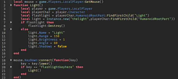 Write scripts for your roblox game by Knight6666 | Fiverr