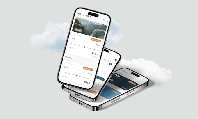design a mobile app with an impressive UI UX design