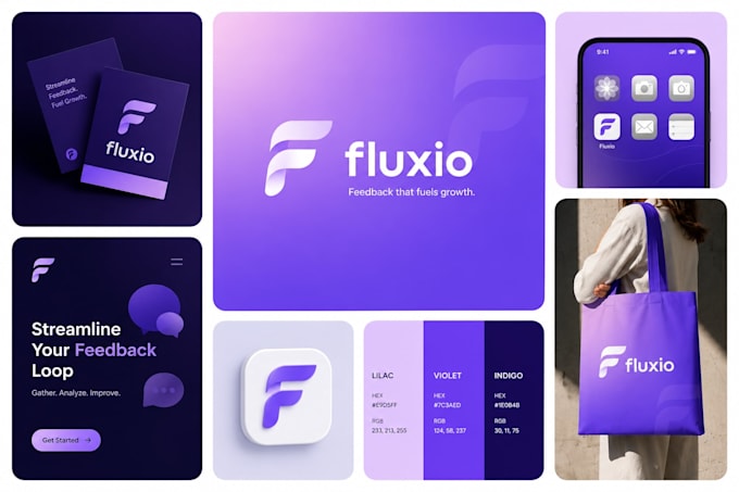 design a logo and brand style guides
