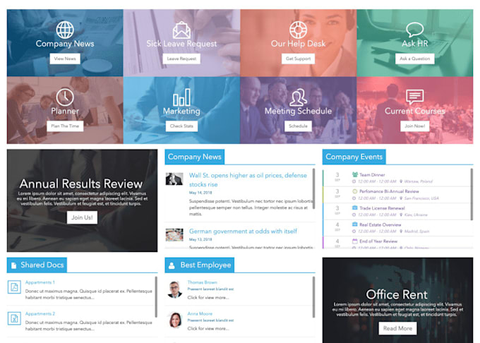 design a pro customized sharepoint intranet solution