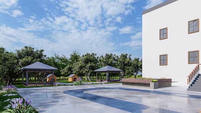 create landscape, garden and backyard design