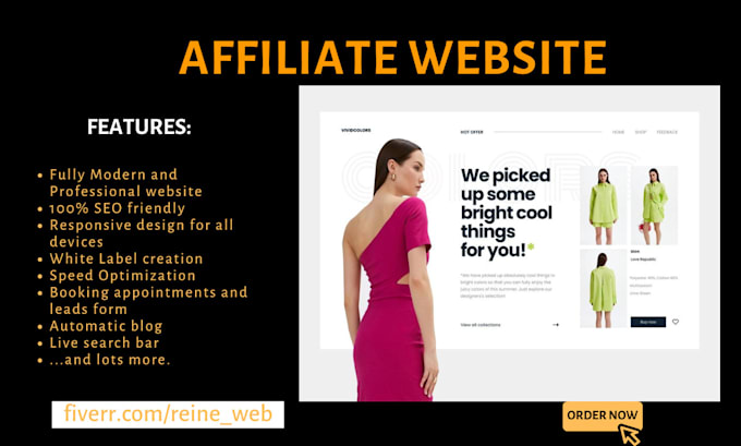 create travel affiliate and amazon affiliate website for you