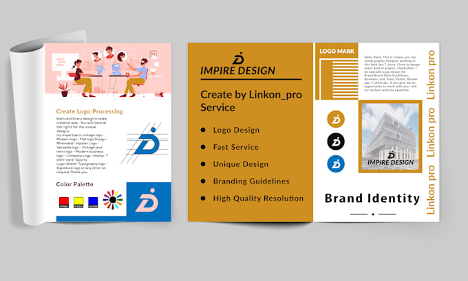 design logo with brand style guidelines