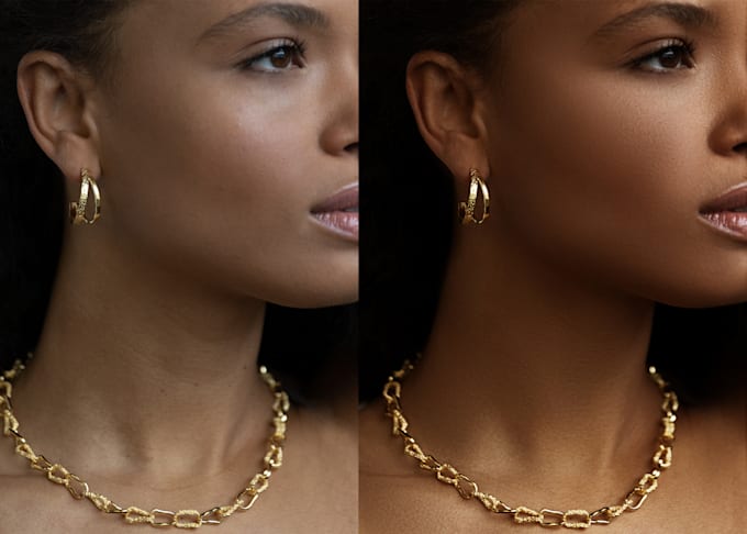 do high end beauty retouching  with fast delivery