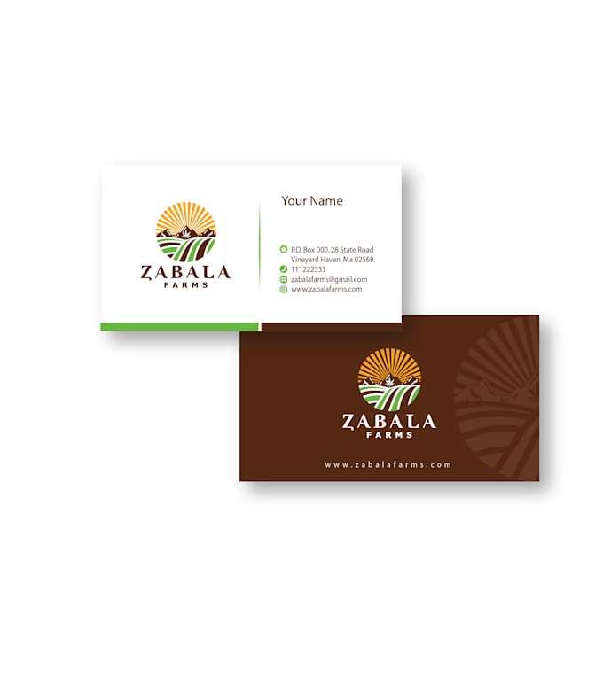 do business card design and qr code