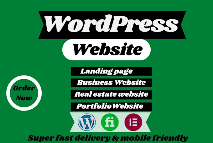 do wordpress website development, and web design with elementor