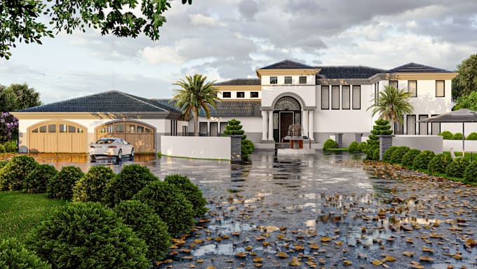 do architectural design, interior exterior rendering, 3d animation,renovation