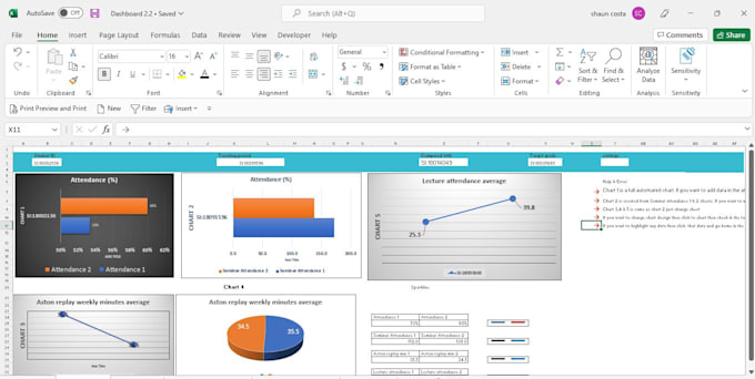 fix any excel or spreadsheet with advanced formulas