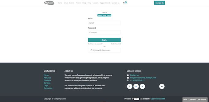 setup your environment and develop your app web  I will implement all your need