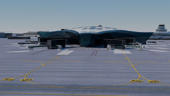 create 3d modeling and texturing for atc and msfs
