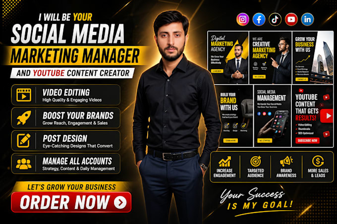 be social media marketing manager and youtube video seo