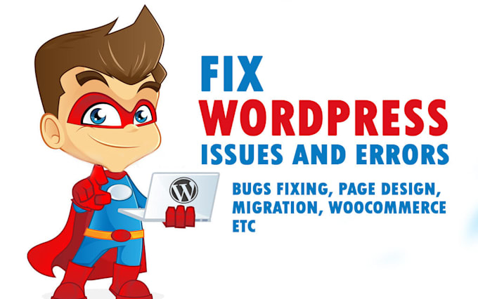 fix wordpress issues and woocommerce errors