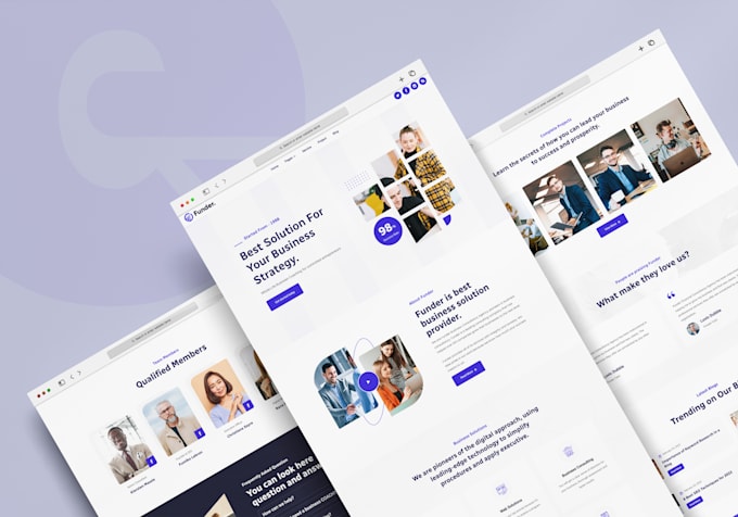 develop or convert your landing page, websites in webflow