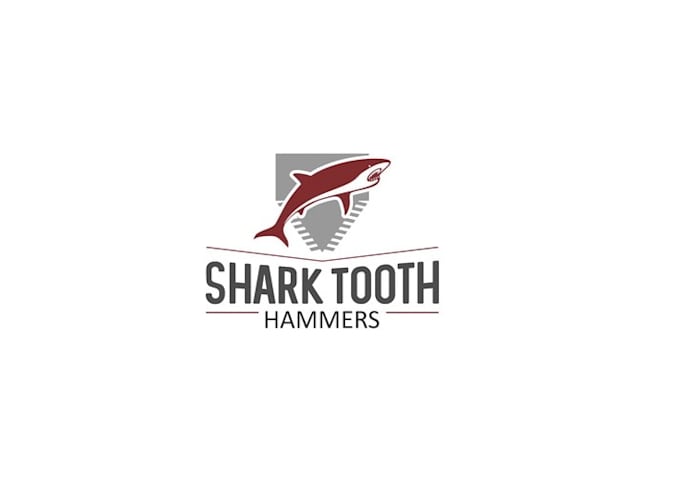 design powerful high quality shark tooth logo for you