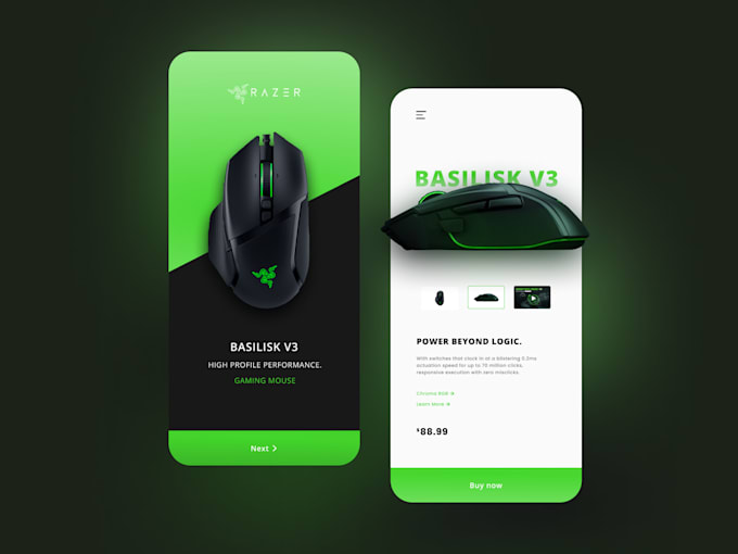 Do ui ux design for your website, mobile app and dashboard by Ajm ...