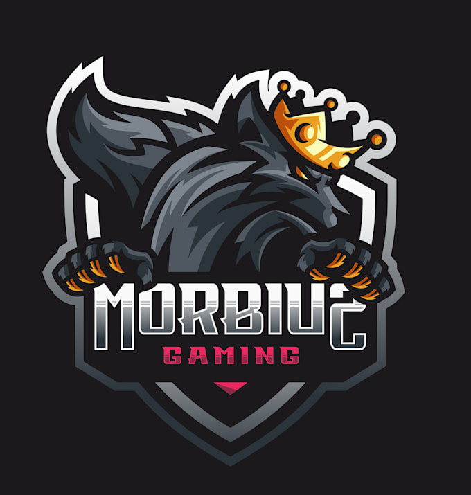 design a professional modern wolf logo